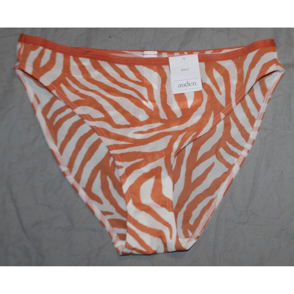 Women's Bikini Underwear - Auden Orange Size L